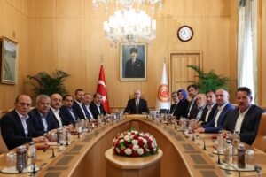 TBMM (AA) – TBMM Başkanı Numan Kurtulmuş, "Anayasa değişikliği çerçevesinde