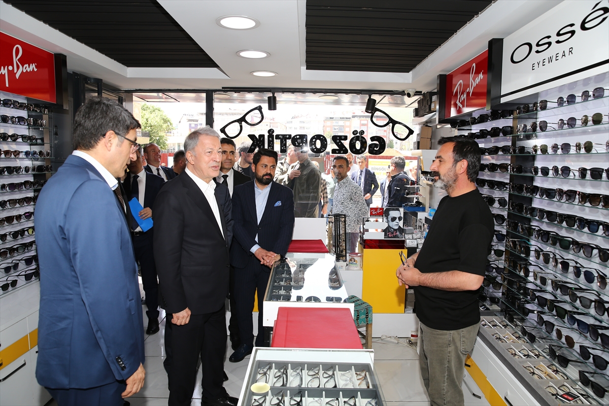 TBMM Milli Savunma Komisyonu Başkanı Akar, Bingöl'de konuştu: