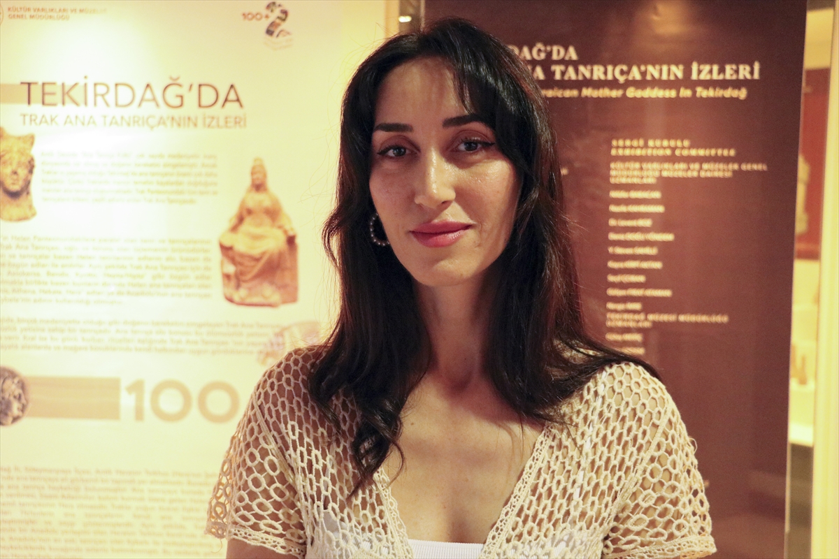Tekirdağ Müzesindeki “Kybele heykeli” ziyaretçilerinin ilgisini çekiyor