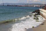 Tekirdağ'da poyraz 2 gündür deniz ulaşımını olumsuz etkiliyor