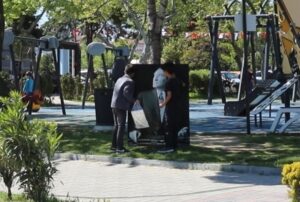 TEKİRDAĞ (AA) – Tekirdağ'ın Şarköy ilçesinde, sosyal deney kapsamında yatay