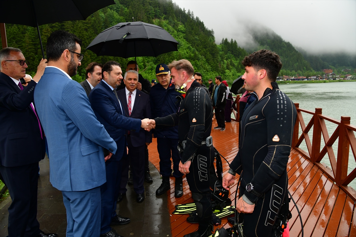 Trabzon'da 5 gün önce dereye düşen çocuğu arama çalışmaları sürüyor