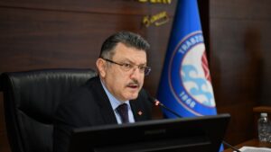 TRABZON (AA) – Trabzon'un Ortahisar ilçesinde yorgun merminin isabet etmesi