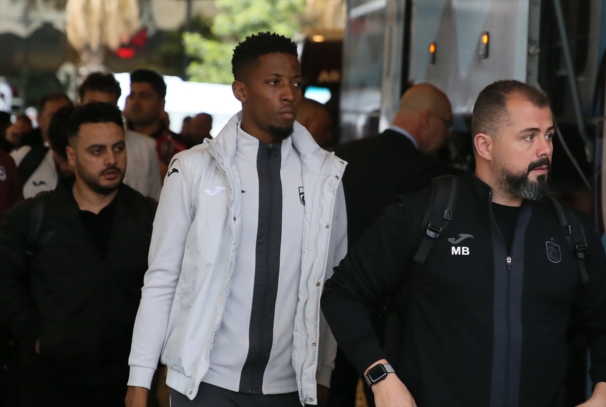 Trabzonspor kafilesi Gaziantep'e geldi