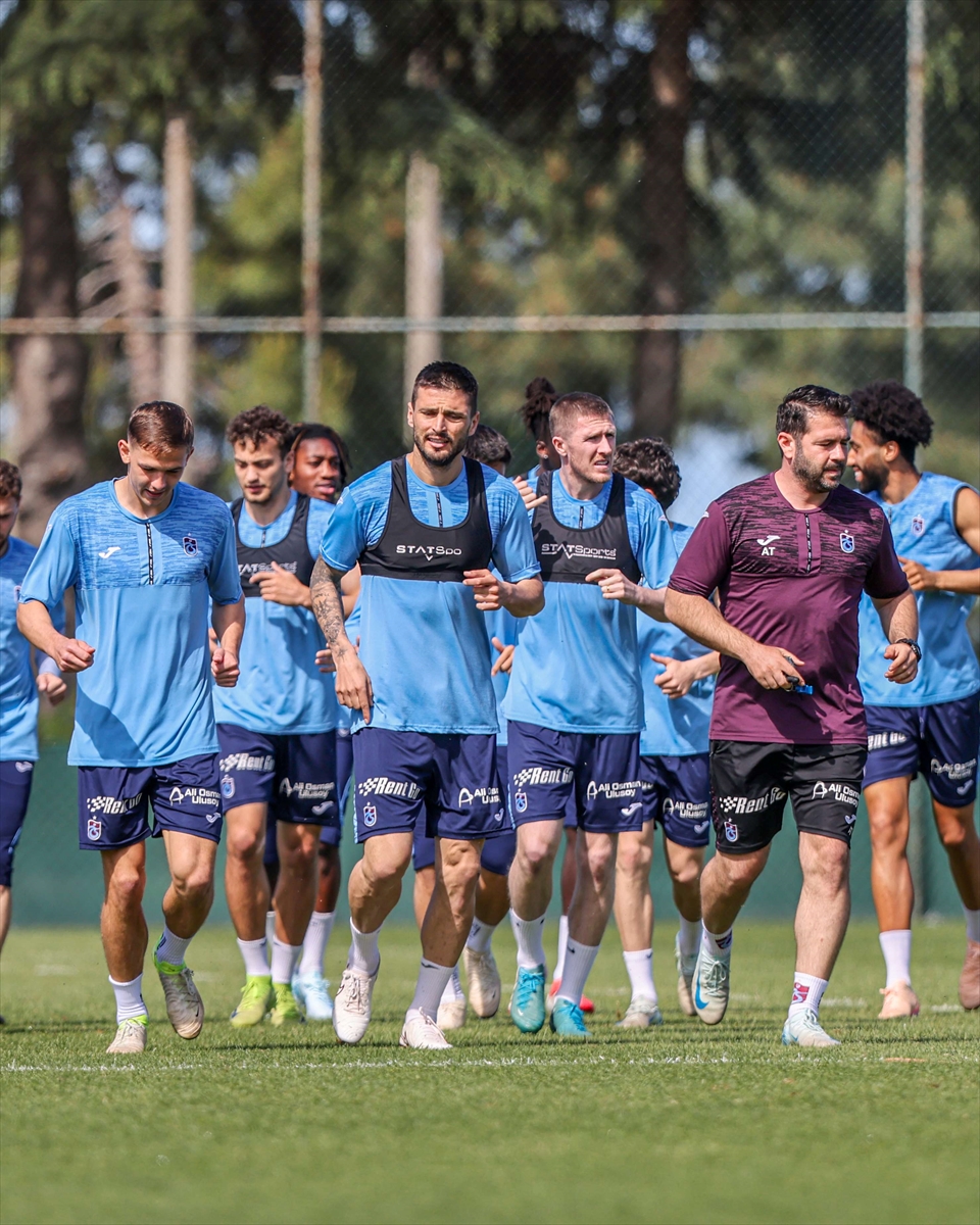Trabzonspor, Samsunspor maçının hazırlıklarını sürdürdü