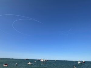 SAMSUN (AA) – Türk Hava Kuvvetlerinin akrobasi timi Türk Yıldızları