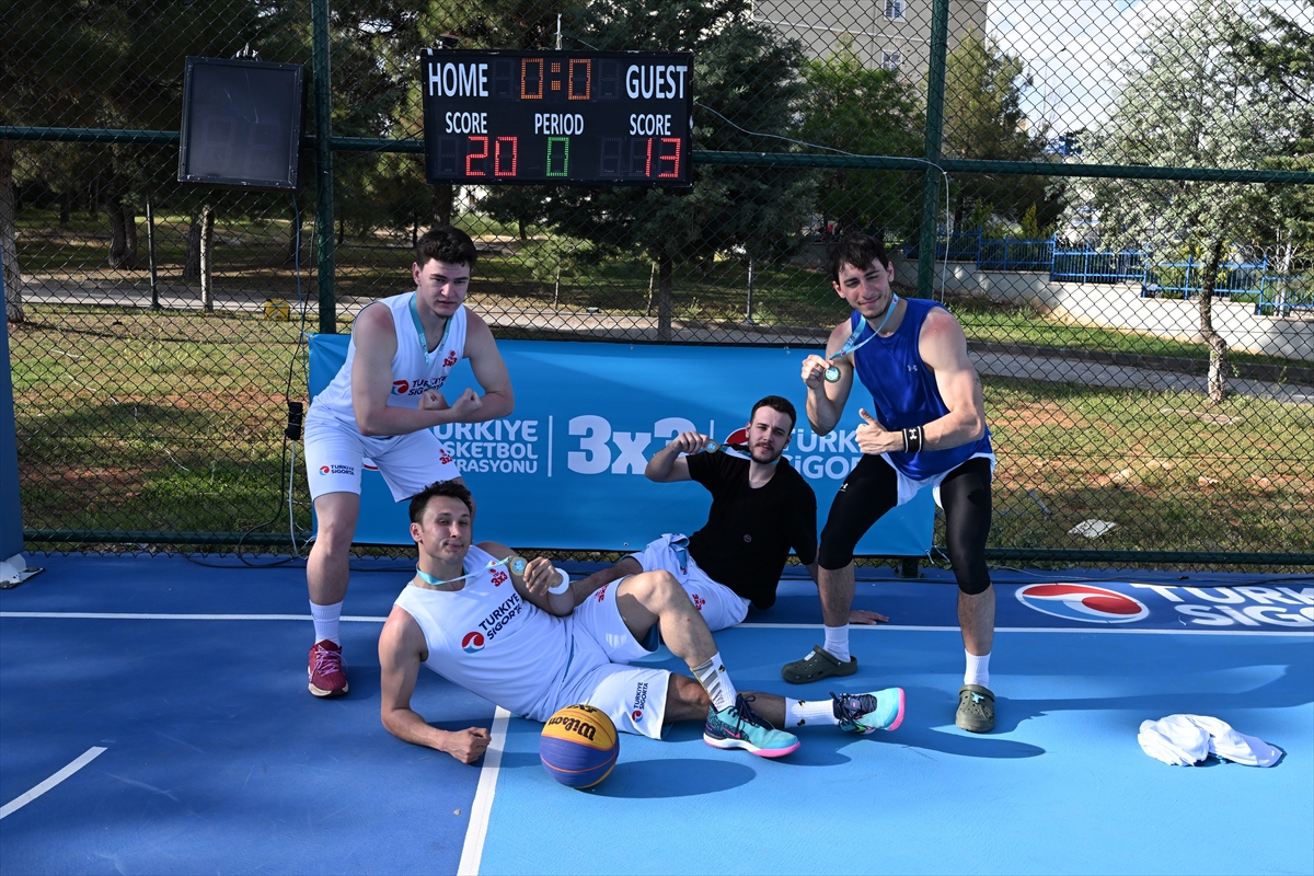 Türkiye Sigorta 3×3 Basketbol Turnuvaları'nın Gaziantep etabı tamamlandı