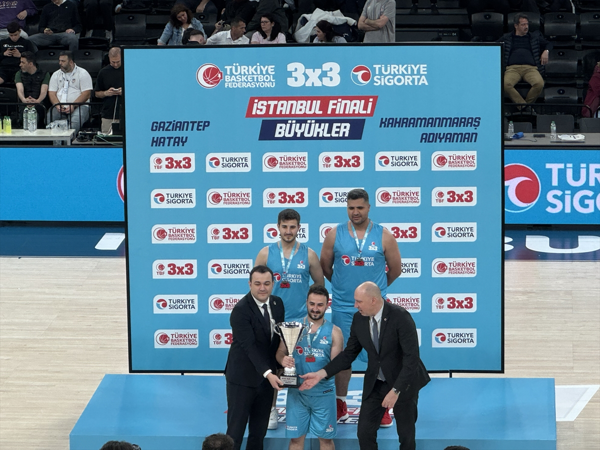 Türkiye Sigorta 3×3 Basketbol Turnuvaları'nın şampiyonu Pamukkale Basket oldu