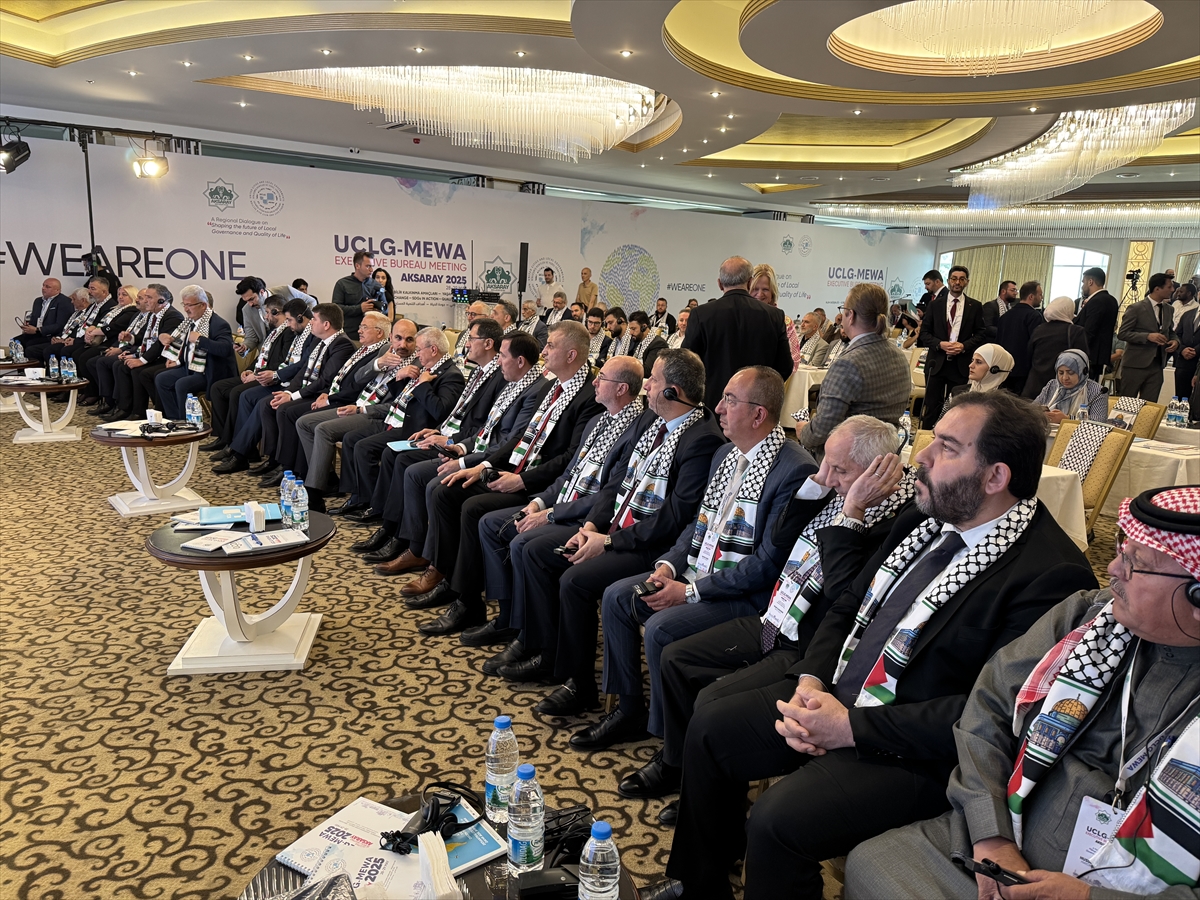 UCLG-MEWA yönetim kurulu toplantısı Aksaray'da başladı
