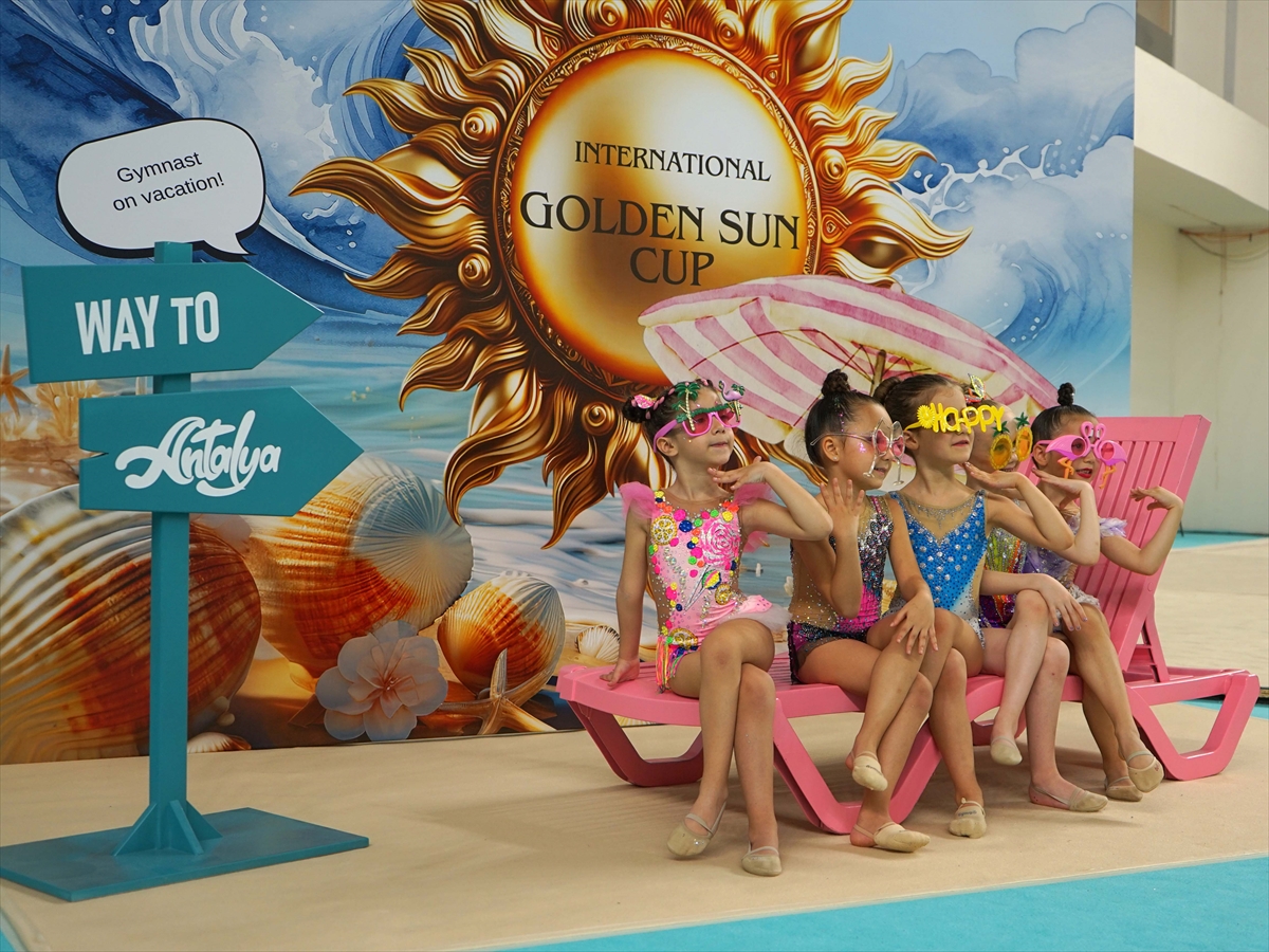 Uluslararası Golden Sun Ritmik Cimnastik Turnuvası, Antalya'da sona erdi