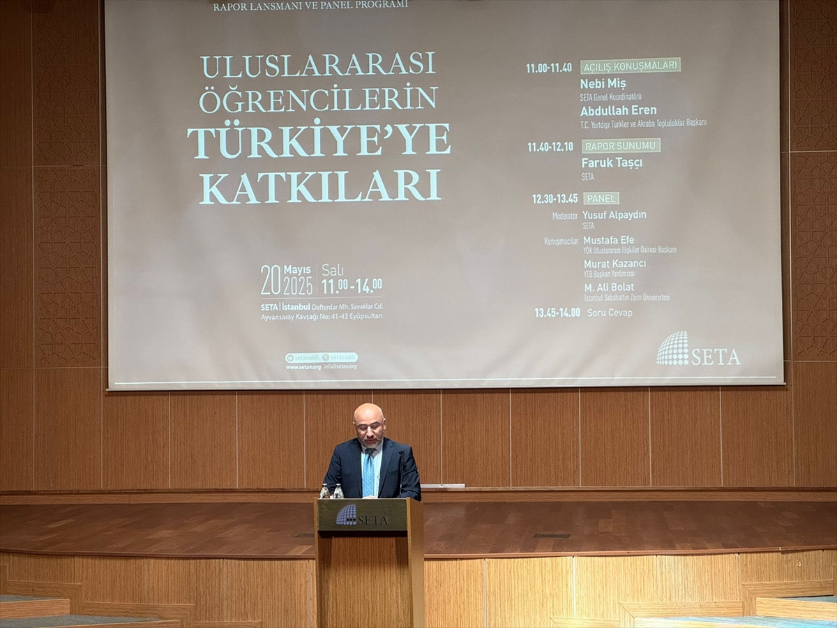 Uluslararası öğrencilerin Türkiye'ye katkılarına ilişkin rapor açıklandı