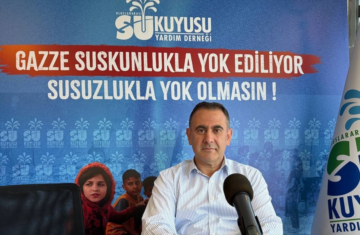 Uluslararası Su Kuyusu Yardım Derneğinden Gazze'deki su krizine ilişkin açıklama