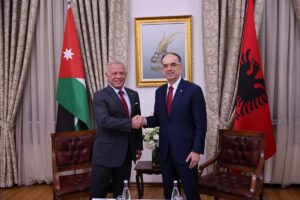 TİRAN (AA) – Ürdün Kralı 2. Abdullah, Arnavutluk'a gerçekleştirdiği resmi