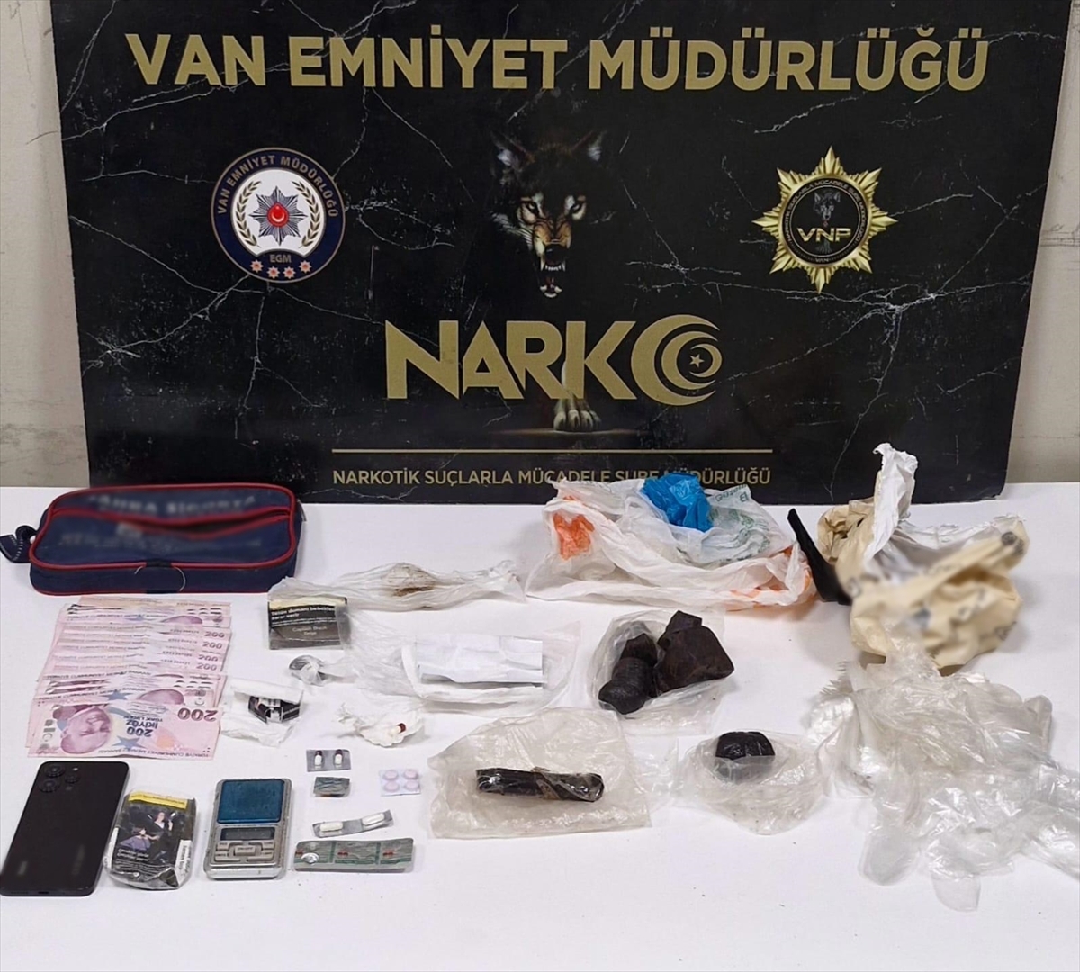 Van'da uyuşturucu operasyonlarında 63 şüpheli hakkında işlem yapıldı