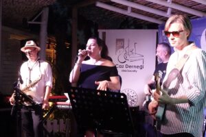 MUĞLA (AA) – Muğla'nın Bodrum ilçesinde, "Cazın Renkleri" temasıyla düzenlenen