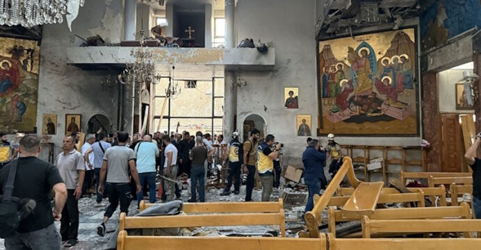 Şam’da kiliseye bombalı saldırı: 20 kişi hayatını kaybetti