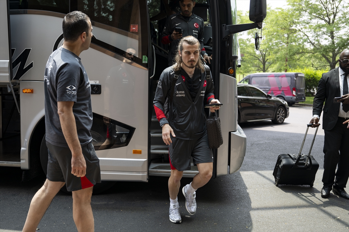 A Milli Futbol Takımı, ABD maçını oynayacağı Hartford'a geldi