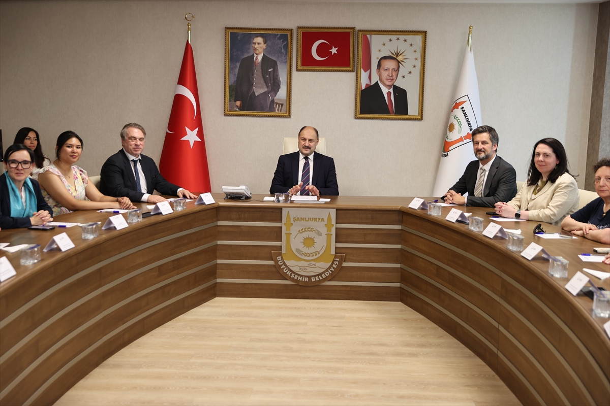 AB Türkiye Delegasyonu Başkanı Büyükelçi Ossowski, Şanlıurfa'da temaslarda bulundu: