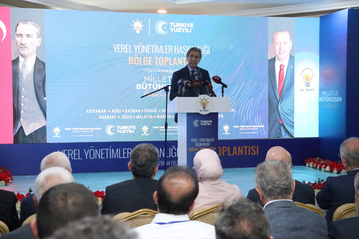 AK Parti Genel Başkan Yardımcısı Demir, Erzurum'da konuştu: