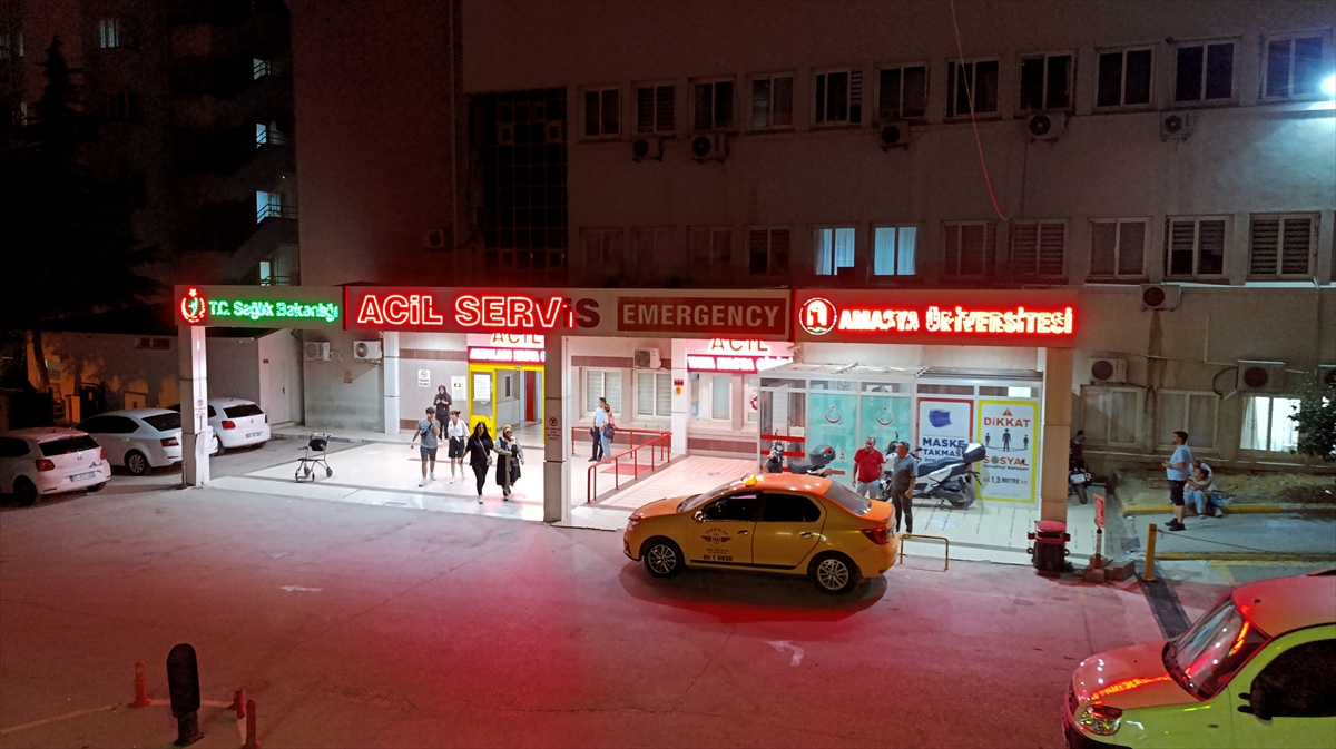 Amasya'da 39 kişi gıda zehirlenmesi şüphesiyle hastaneye başvurdu