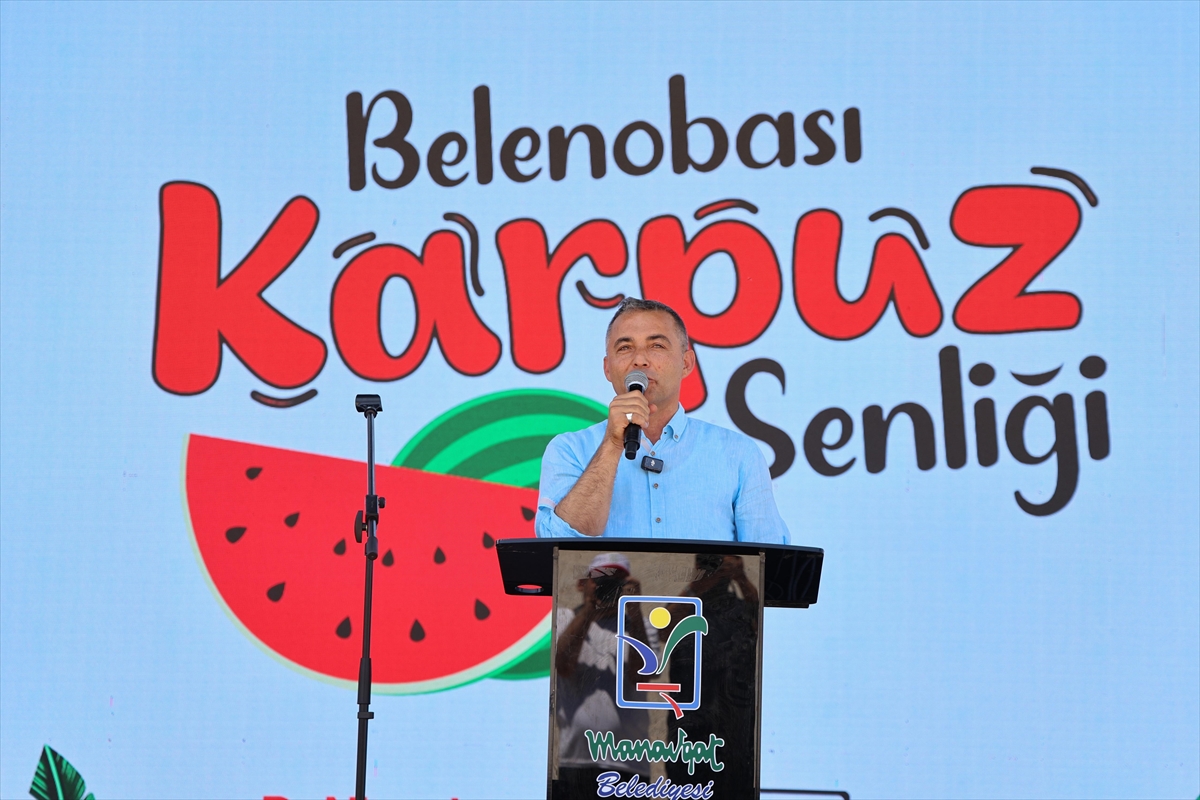 Antalya'da “Belenobası Karpuz Şenliği” düzenlendi