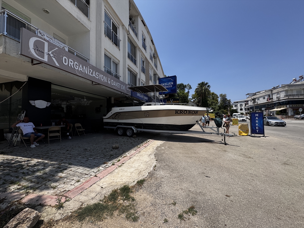 Antalya'da çalınan tekne bulundu