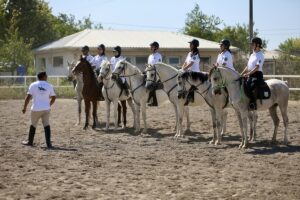 BURSA (AA) – Bursa Uludağ Üniversitesi Mennan Pasinli Atçılık Meslek