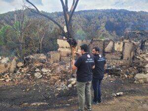 - "2 ilçedeki 3 köyde 128 yapıdaki toplam 150 bağımsız