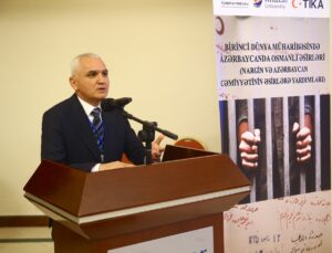 BAKÜ (AA) – Azerbaycan’ın başkenti Bakü'de, "1. Dünya Savaşı'nda Azerbaycan'da