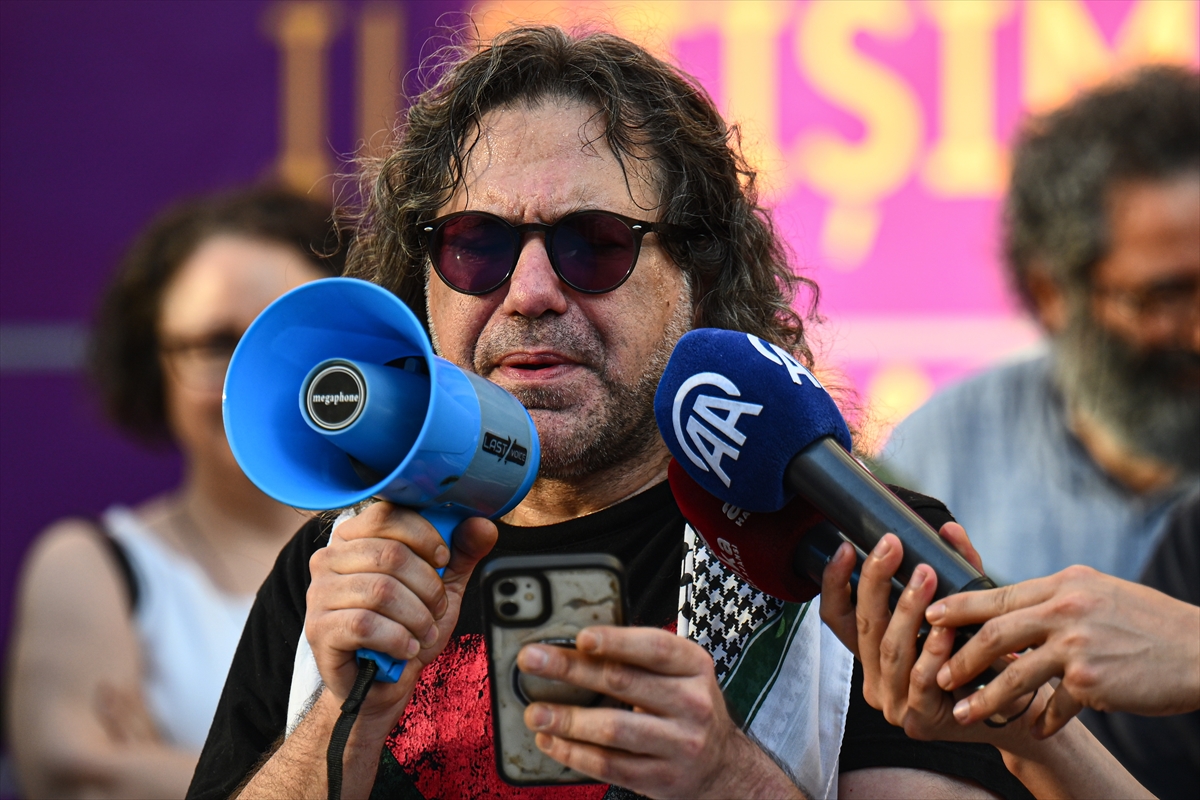 Başkent'te, İsrail'in “Madleen” gemisine saldırısı protesto edildi