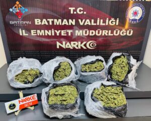 BATMAN (AA) – Batman'da bir kamyonette 5 kilo 400 gram