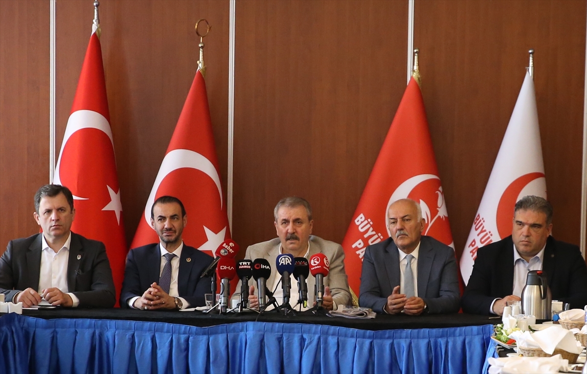 BBP Genel Başkanı Destici, Erzurum'da konuştu: