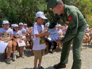 MUĞLA (AA) – Muğla'nın Bodrum ilçesinde, "Orman Muhafızları" projesi kapsamında