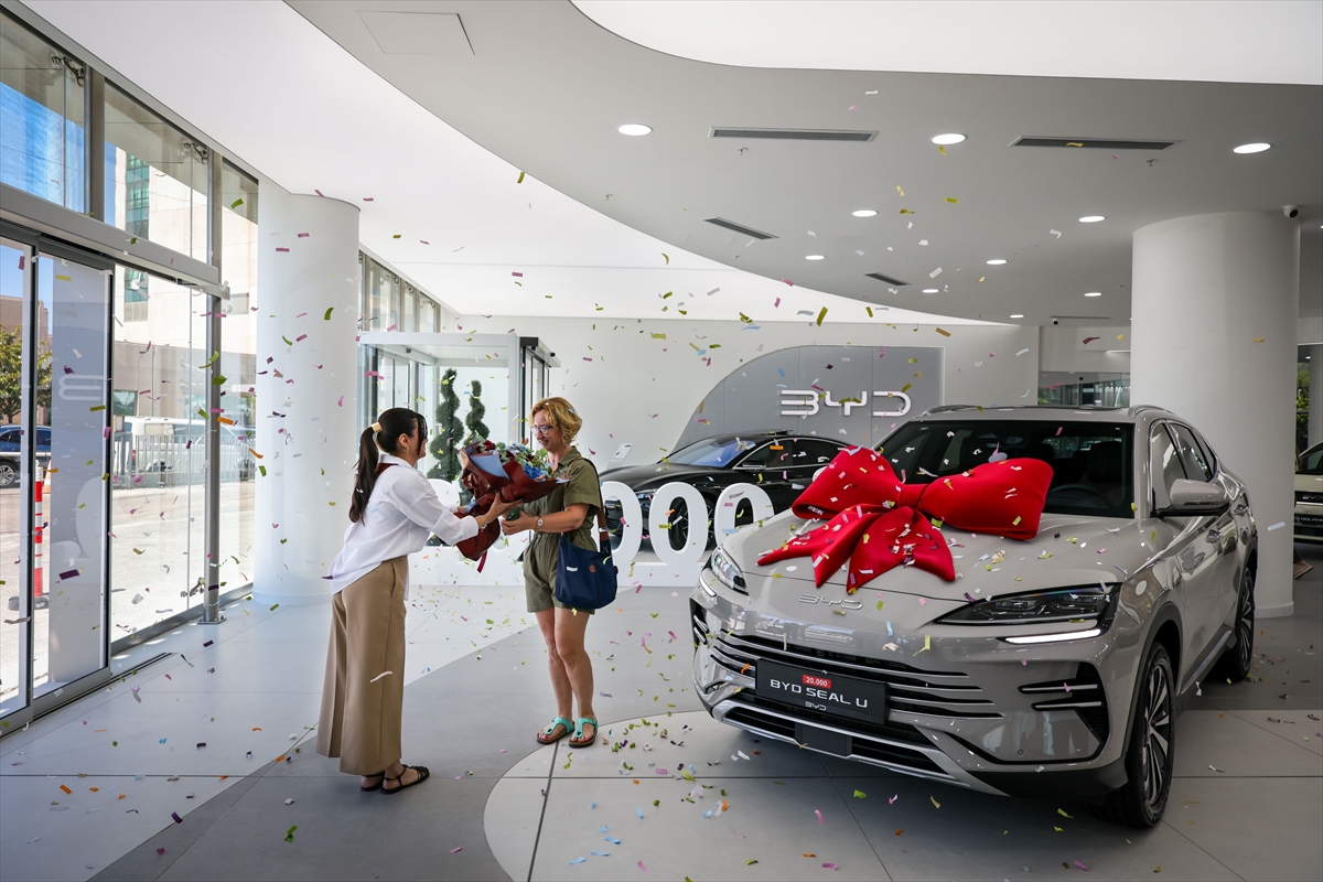 BYD SEAL U'nun Türkiye'deki teslimat sayısı 20 bine ulaştı