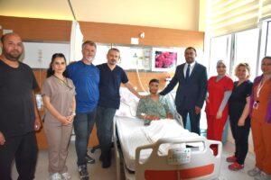 ÇANAKKALE (AA) – Çanakkale'de ilk kez gerçekleştirilen cerrahi yöntemle 15