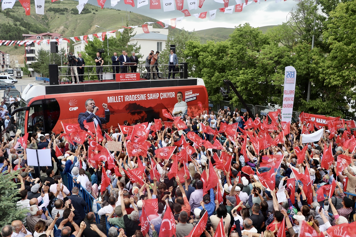 CHP Genel Başkanı Özgür Özel, Bayburt'ta konuştu: