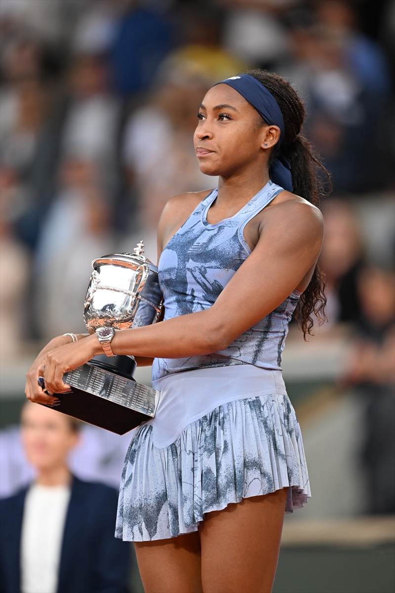 Coco Gauff, Fransa Açık Tenis Turnuvası'nda şampiyon oldu