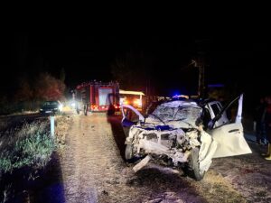 ÇORUM (AA) – Çorum’un Sungurlu ilçesinde cip ile traktörün karıştığı