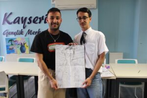 KAYSERİ (AA) – MURAT ASİL – Depremde evi yıkıldıktan sonra