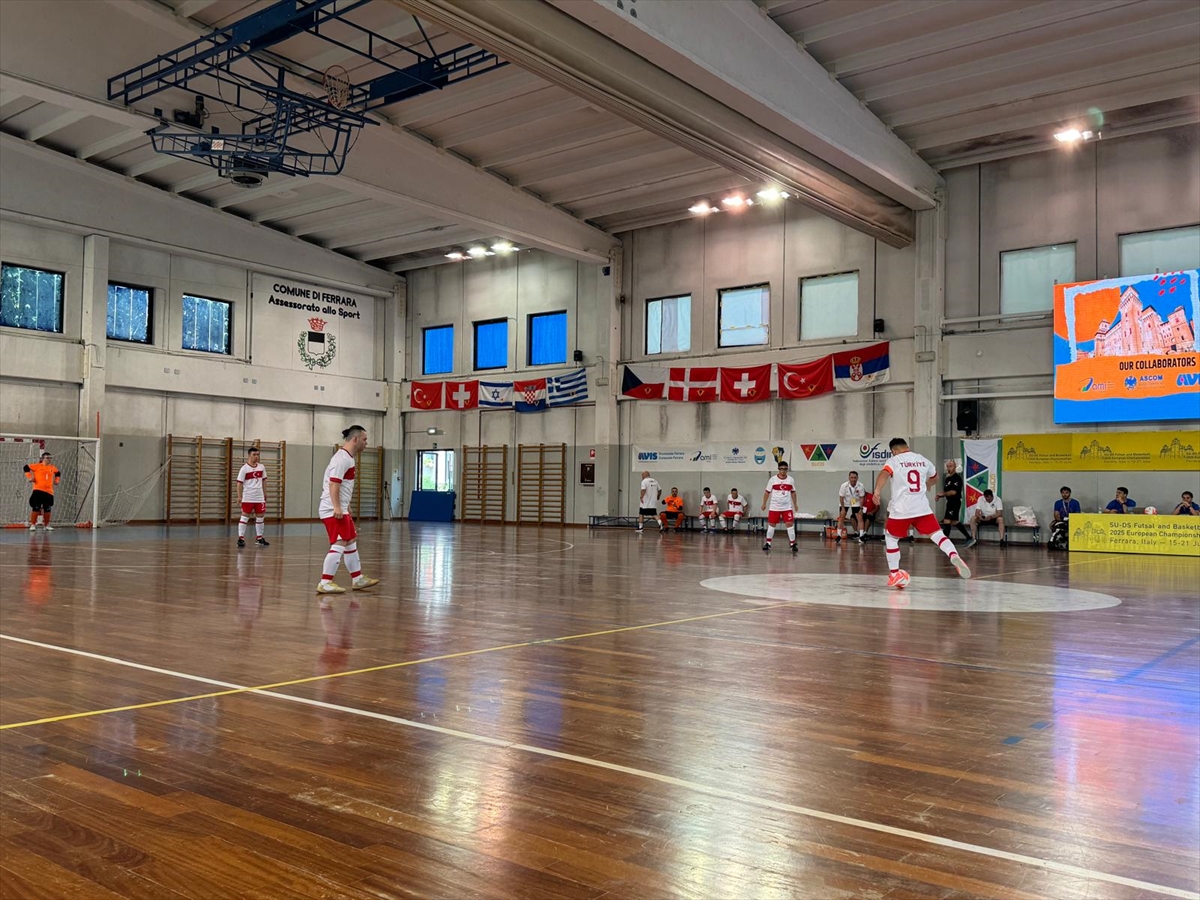 Down Sendromlular Futsal Milli Takımı, Avrupa Şampiyonası'nda İrlanda ve ABD'yi yendi