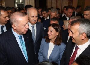 EDİRNE (AA) – Edirne Valisi Yunus Sezer başkanlığındaki heyet, Cumhurbaşkanı