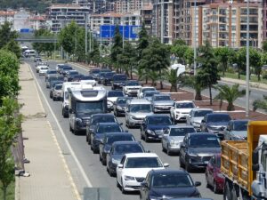 BALIKESİR (AA) – Kurban Bayramı tatilini Edremit Körfezi'nde geçirenlerin dönüş