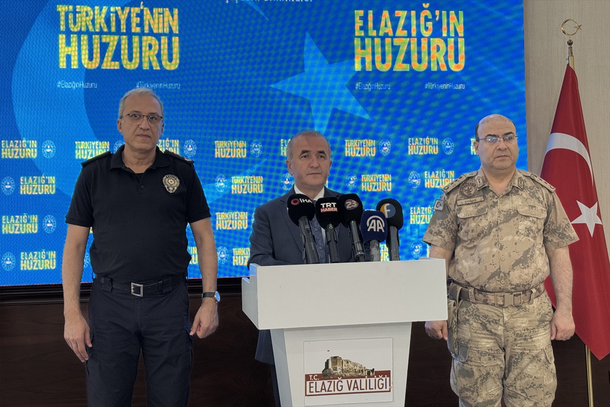 Elazığ'da “Huzur, Asayiş ve Güvenlik Bilgilendirme Toplantısı” yapıldı