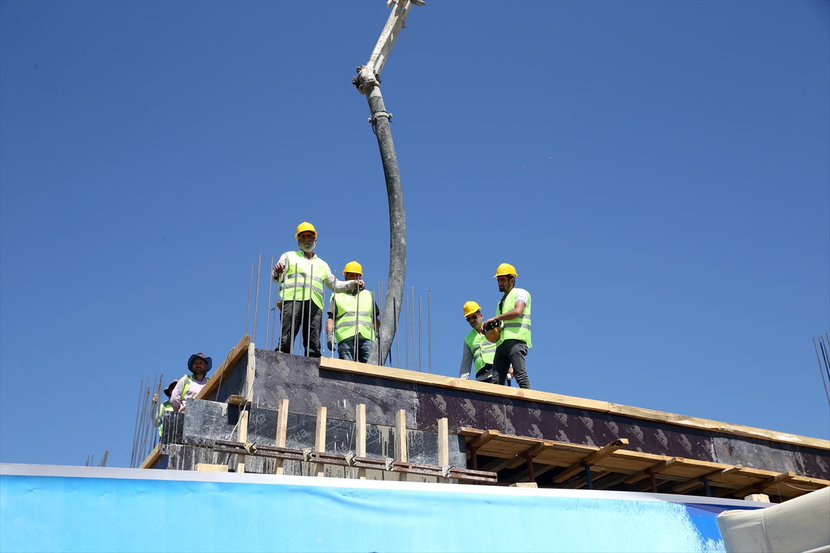 Erzurum'da kentsel dönüşüm kapsamında temel atma töreni düzenlendi