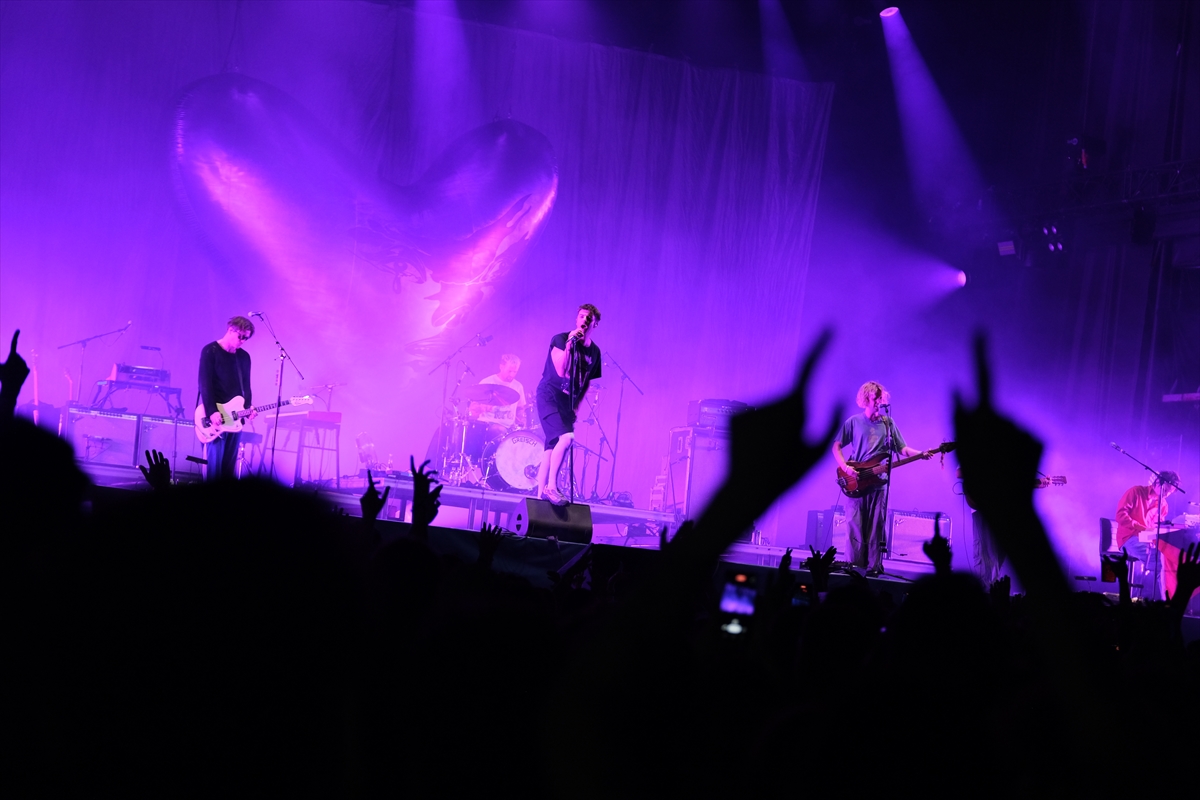 “Fontaines D.C.” grubundan İstanbul konserinde Filistin'e destek mesajı