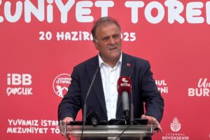 İSTANBUL (AA) – İstanbul Büyükşehir Belediyesi (İBB) Başkan Vekili Nuri