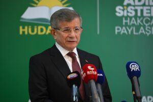 ANKARA (AA) – Gelecek Partisi Genel Başkanı Ahmet Davutoğlu, HÜDA