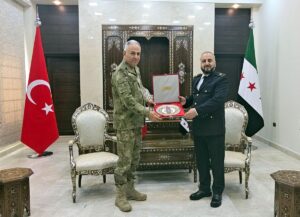 ŞAM (AA) – Genelkurmay Başkanı Orgeneral Metin Gürak ile beraberindeki