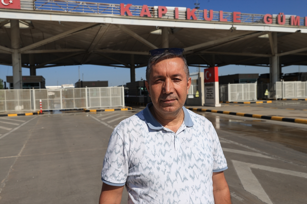 Gurbetçinin vatan sevinci sınırda başlıyor