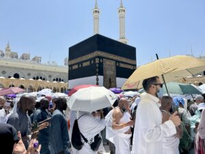 MEKKE (AA) – SABRİ KESEN/İBRAHİM AKTAŞ – Mukaddes topraklardaki görevlerini